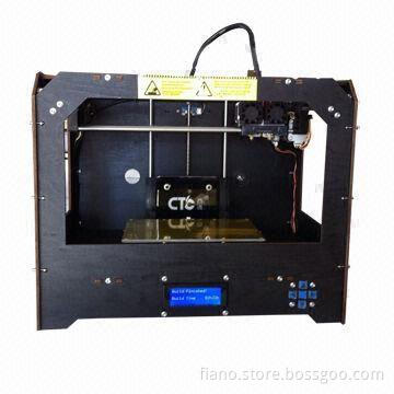 New Desktop 3D Printer with Dual-nozzle and Lasting Thermostat System